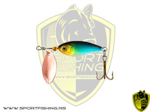Wizard CHUB SPINNER 4cm  8g PLAVO ŽUTI