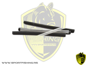 SHRINK TUBE 2.5mm CRNA dužina 50mm - 10kom