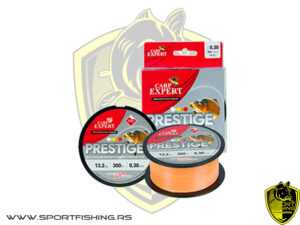 Carp Expert Prestige 300m je vrhunski najlon za šaranski ribolov. Jak, male istegljivosti otporan na abrazive, jak na čvoru.