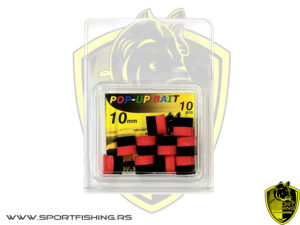 SPORT FISHING EVA PELLET crveno-crni 10x10mm