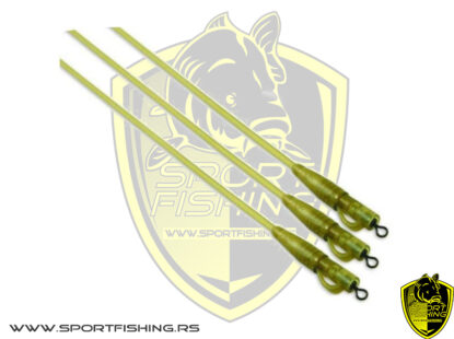Safety bolt rig with camo tubing - Sport Fishing