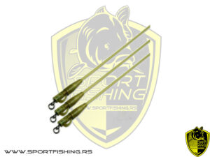 Safety clips with camo tubing