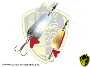 DAM EFFZETT SPOON STANDARD SILVER/GOLD 22g 5.5cm