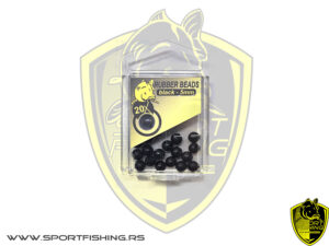 Gumena kuglica 3mm 20kom crna