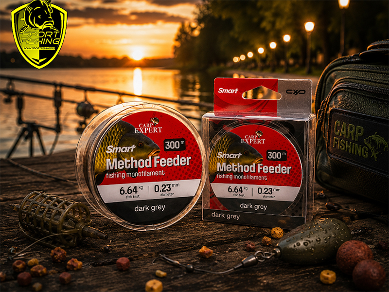 Najlon CXP Method Feeder Smart Dark Grey 0,23-6,64 300m
